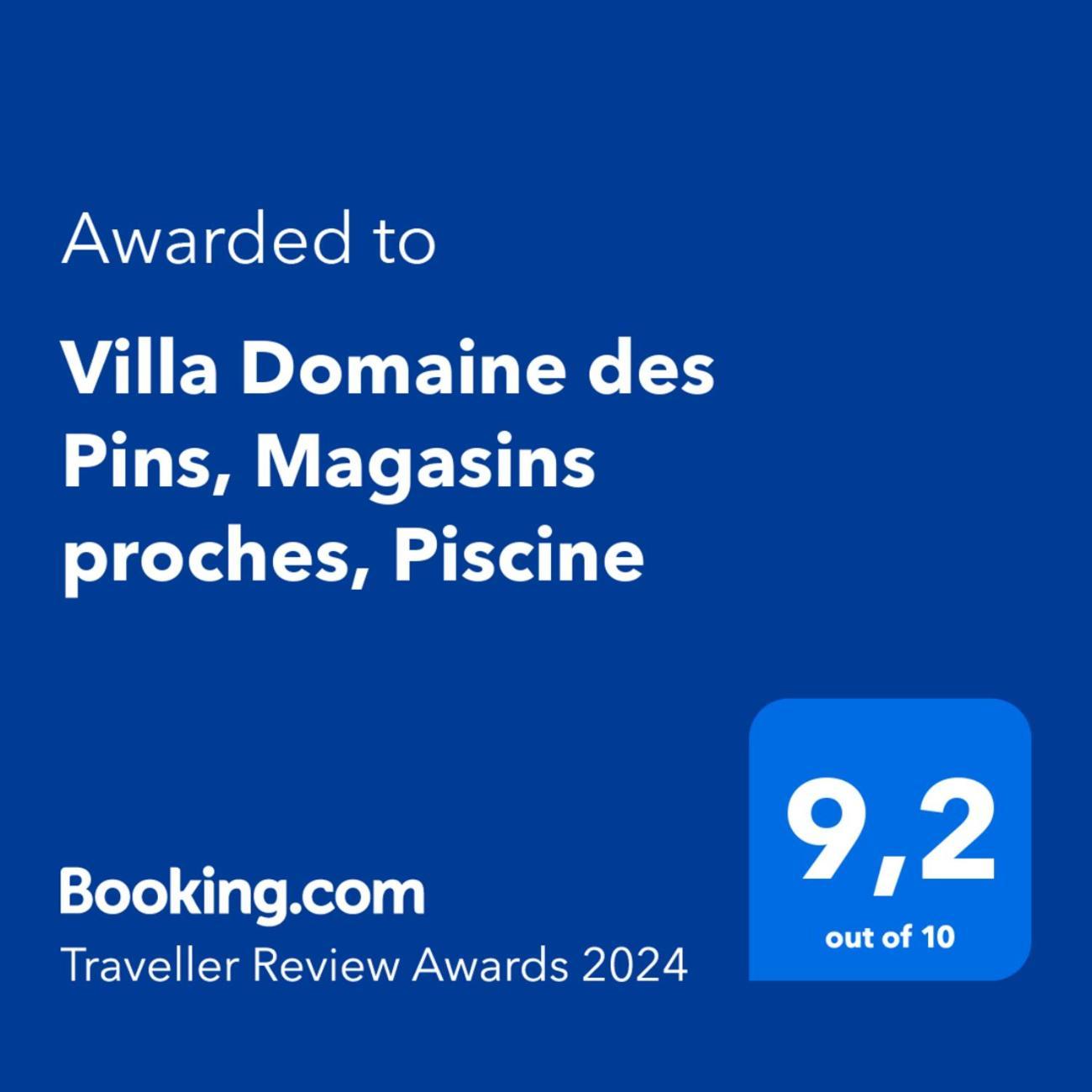 Ferienhaus Domaine Des Pins, Magasins Proches, Piscine